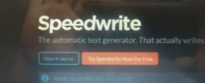 Speedwrite Program