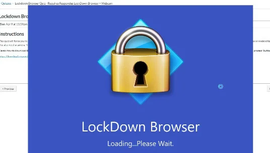 using a lockdown browser